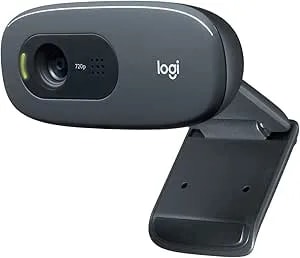 Logitech Hd Webcam c270, 720p Widescreen Video Calling & Recording (960-000694), 3.15 Lb