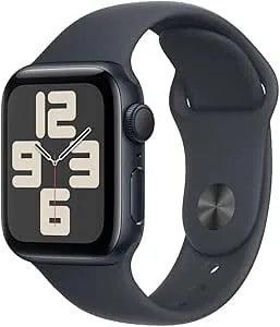 Apple Watch Se 2nd Gen (2024) 40mm Gps Midnight Aluminum Case - Midnight Sport Band S/M