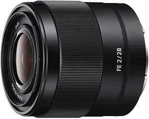 Sony sel28f20 Fe 28mm F/2-22 Standard-Prime Lens For Mirrorless Cameras (Renewed)