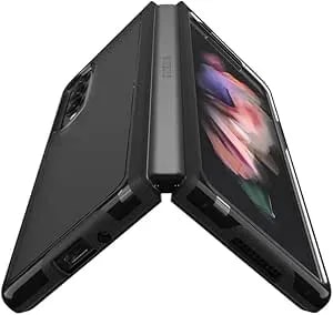 Otterbox Symmetry Series Case For Samsung Galaxy Z fold3 5g (Only, Not flip3) Non-Retail Packaging - Black/Clear