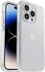Otterbox Symmetry Clear Series Case For Iphone 14 Pro (Only) - Non-Retail Packaging - Stardust (Clear/Glitter)