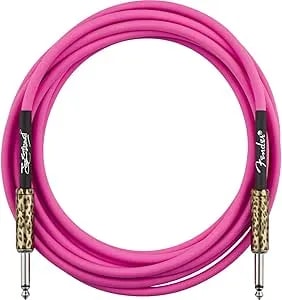 Joe Strummer 13' Instrument Cable, Pink Leopard