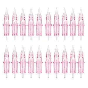 Tatelf 1007rl Tattoo Needles Cartridges 20pcs, #10 Round Liner Bugpin 0.30mm, Professional Disposable Cartridges For Micro Realism & Fine Line Tattoo, Compatible With Most Rotary & Pen Machines