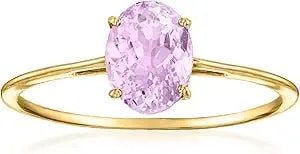 Ross-Simons 1.70 Carat Kunzite Ring In 14kt Yellow Gold