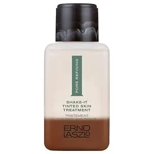 Erno Laszlo Shake-It Tinted Skincare Treatment, Deep Face Tint For Deeper Complexions, Beautiful Skin Tone, Controls Oil, Natural Matte Finish (3 Fl Oz)