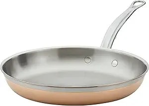 Hestan - Copperbond Collection - 100% Pure Copper Frying Pan, Induction Cooktop Compatible, 11-Inch