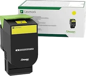 Lexmark 80C1HY0 Yellow High Yield Return Program Toner