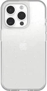Otterbox Iphone 15 Pro (Only) Prefix Series Case - Stardust (Clear/Glitter), Ultra-Thin, Pocket-Friendly, Raised Edges Protect Camera & Screen, Wireless Charging Compatible
