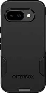 Otterbox Google Pixel 9a Commuter Series Case - Black, Slim & Tough, Pocket-Friendly, With Port Protection
