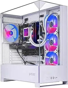 Skytech Gaming Archangel 5 Gaming Pc, Amd Ryzen 7 7700x 4.5ghz, Nvidia Rtx 5070 12gb, 1tb gen4 Nvme Ssd, 32gb ddr5 Ram 6000, 750w Gold Psu, 360 Argb Aio, Wi-Fi, Win 11, Desktop