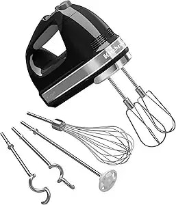 Kitchenaid 9-Speed Hand Mixer - khm926, Onyx Black