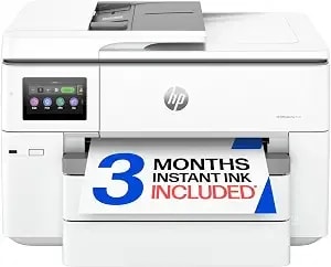 Hp Officejet Pro 9730 Wide-Format Wireless All-In-One Color Inkjet Printer, Print, Scan, Copy, Fax, Up To 11x17 Adf, Duplex Print/Scan, Best-For-Office, 3 Month Trial Of Instant Ink Included(c2wh0a)