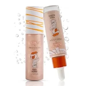 Profusion Cosmetics Peanuts Magic Mummy Illuminating Face Primer And Setting Spray, Lightweight And Long Wearing For Flawless, Smooth Canvas
