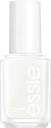 Essie Nail Polish, Salon-Quality White Nail Polish, Be Them All, Vegan, Stay Fluid