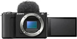 Sony - Alpha zve10 Ii: Aps-C Content Creators� Camera - Black