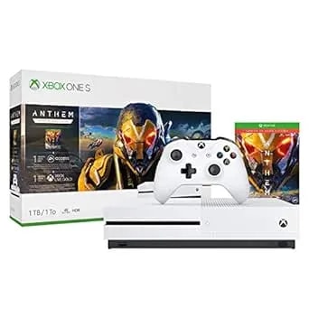 Xbox One S 1tb Console - Anthem Bundle (Renewed)