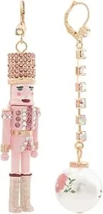 Betsey Johnson Jewelry Women'S Christmas Holiday Earrings