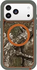 Otterbox Iphone 17 Pro Max Defender Series Pro Xt Clear Case - Realtree - Green Camo - Tough, Rugged & Durable Iphone Case, Snaps On Magsafe