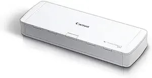 Canon Imageformula r10 - Portable Document Scanner, Usb Powered, Duplex Scanning, Document Feeder, Easy Setup, Convenient, Perfect For Mobile Users, White
