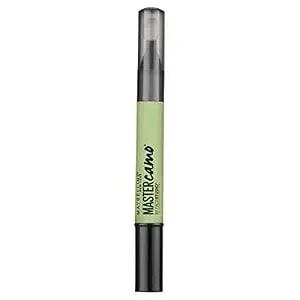 Maybelline New York Master Camo Color Correcting Pen, Green For Redness, All, 0.005 Fl Oz
