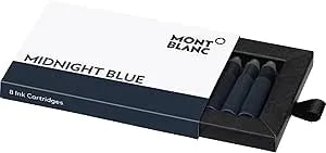 Montblanc Ink Cart Midnight Blue 1 Pack