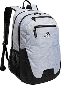 Adidas Unisex Foundation Backpack For Laptop, Large Durable Athletic Gym Bag