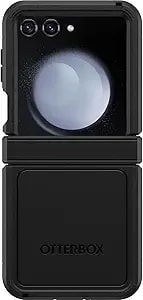 Otterbox Galaxy Z flip5 Defender Series Xt Case - Black, Screenless, Rugged Hinge Protection, Lanyard Attachment, Powershare And Wireless Charging Compatible