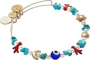 Alex And Ani Moonlight Beach Pearl Charm Necklace