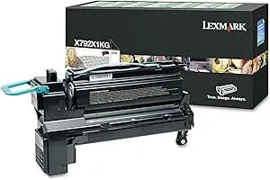 Lexmark x792 Black Extra High Yield Return Program Print Cartridge