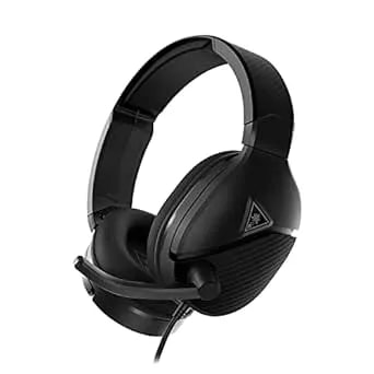 Turtle Beach Recon 200 Gen 2 Powered Gaming Headset - Xbox Series X, Xbox Series S & Xbox One, PS5, PS4, Mobile & PC With 3.5mm - Bass Boost, Memory Foam, Black