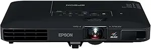 Epson Powerlite 1781w Wxga 3200 Lumens Equal Color And White Brightness, Wireless 3lcd Portable Projector - Black