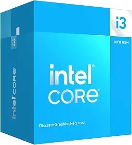 Intel® Core™ i3-14100f Desktop Processor 4 Cores (4 P-Cores + 0 E-Cores) 4.7 Ghz