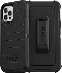 Otterbox Defender Series Case For Apple Iphone 12 & Iphone 12 Pro - (Black)