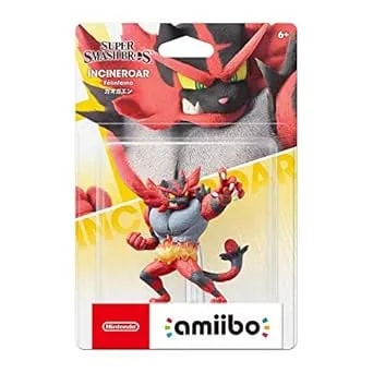 Nintendo Amiibo - Incineroar - Super Smash Bros. Series - Switch