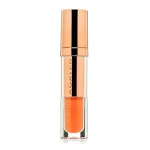 Kandi Koated Lacquer Illuminating Lip Cream [Vivacious] Creamy Lipstick - Natural Colors, Moisturizing Lip Lacquer, Paraben-Free, Cruelty-Free - Beauty & Makeup