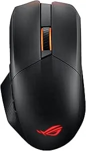 ASUS ROG Chakram X Origin Wireless Gaming Mouse – MMO/MOBA Design, Detachable Joystick, 11 Programmable Buttons Right-Handed, 123g, Tri-Mode Connectivity, 36K DPI, Up To 150Hr Battery, PC/Mac Support