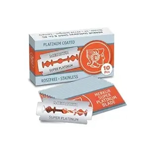 Merkur Razor Double Edge Razor Blades, Mk-911, 10 Count (Pack Of 1)