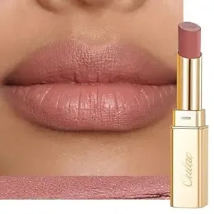 Oulac Pink Nude Matte Lipsticks For Women, Silky Velvet Matte Lipstick, Soft Smooth Texture, High Impact Lip Color, Not Dry Lightweight Formula Infused With Vitamin E, Vegan&Cruelty Free rm02
