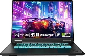 Gigabyte - Gaming a16 Gaming Laptop - 165hz 1920x1200 Wuxga - Nvidia Geforce Rtx 5060 - Amd Ryzen 7 260-1tb Ssd With 16gb ddr5 Ram - Windows 11 Home Ad Gaming a16 3vhk3us894sh