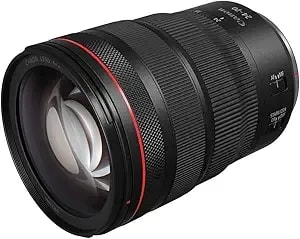Canon rf24-70mm f2.8 L Is Usm Lens, Mirrorless Lens, Standard Zoom, Compatible With Eos R Series Mirrorless Cameras, High Image Quality, Portraits, Landscapes, Travel, Photography, Black
