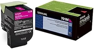Lexmark™ 701M Return Program Magenta Toner Cartridge