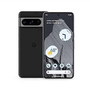 Google Pixel 8 Pro - Unlocked Android Smartphone With Telephoto Lens And Super Actua Display - 24-Hour Battery - Obsidian - 128 Gb