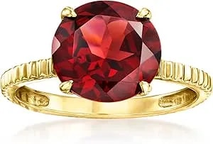 Ross-Simons 4.10 Carat Garnet Ring In 14kt Yellow Gold
