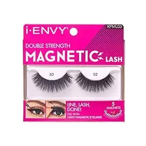 Kiss I Envy Magnetic Lashes Double Strength Reusable Lashes Easy To Apply, Everyday Wearable False Eyelashes Faux Mink #3