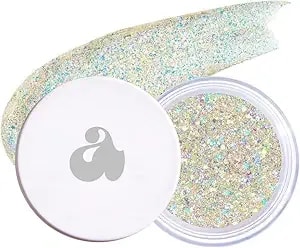 Unleashia Get Loose Glitter Gel Mini, Face & Body Glitter Gel, Diamond Sparkle Holographic Makeup, Festival & Party Glitter Gel, Vegan (No.5 Diamond Stealer)