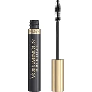 L’Oreal Paris Original Voluminous Mascara, Building Mascara Volume And Length Formula, Washable, Black Brown, 0.26 Fl Oz., 1 Count