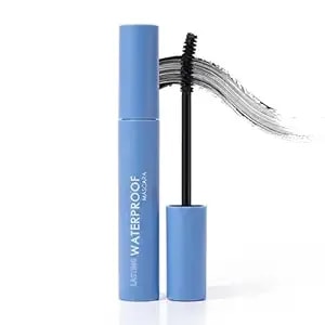 Black Waterproof Volume Lengthening Mascara, Long-Wearing Smudge-Proof (1pc)