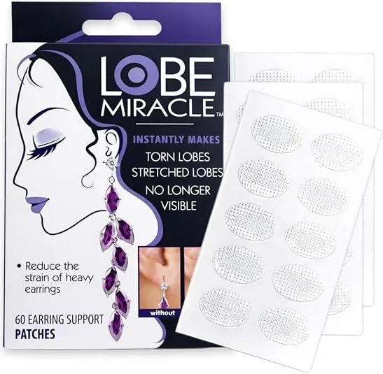 Lobe Miracle - Clear Earring Support Patches