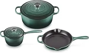 Le Creuset Enameled Cast Iron Signature Cookware Set, 5 Pc, Artichaut