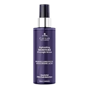 Alterna Caviar Anti-Aging Replenishing Moisture Overnight Serum 3.4oz - Leave In Hair Treatments For Dry, Damaged Hair - Nourishes, Restores With Humidity & Heat Protection